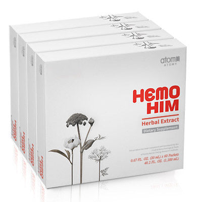Hemohim Supplement for Strong Immune System, 60 Ct Korean Sets Of 4